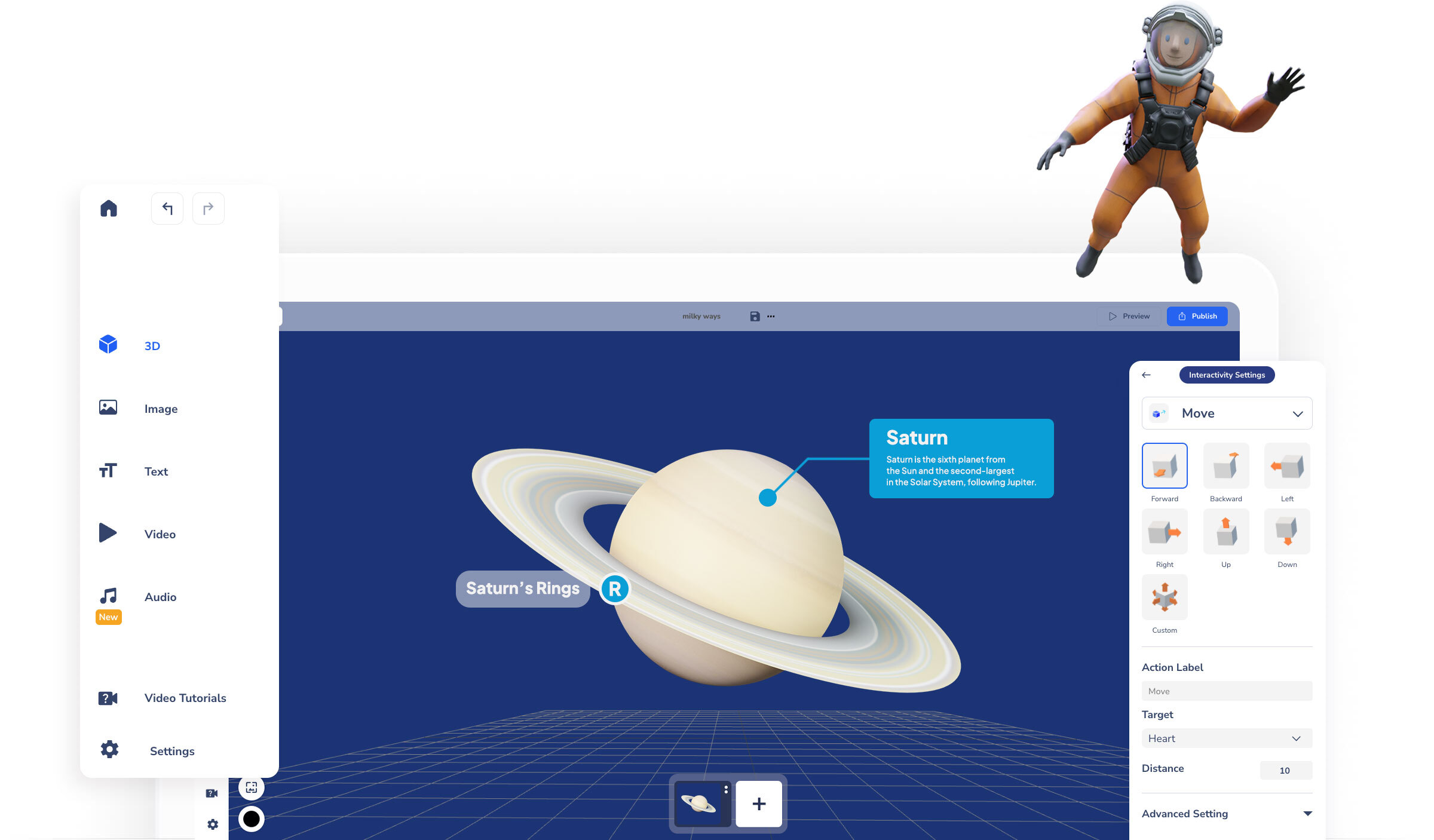 Assemblr edu AR editor
