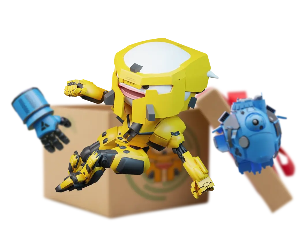 Toy packaging with augmented reality visualization